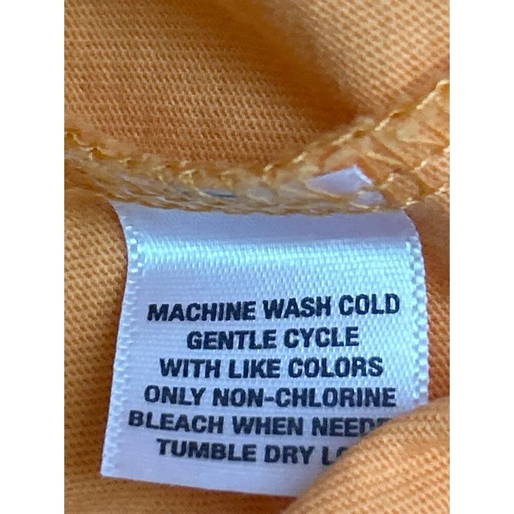 Club Room Men's Orange 100% Cotton Short Sleeve T-Shirt, Size XL